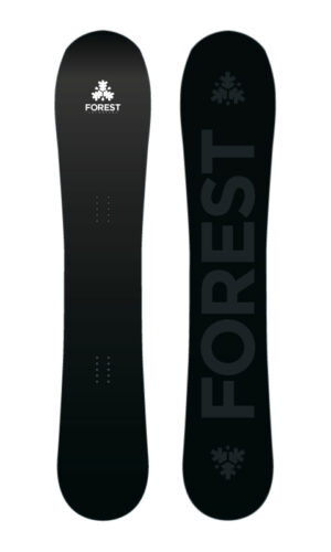 Forest Black Carbon snowboard deszka