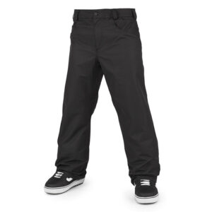 Volcom 5 Pocket Pant Black snowboard nadrág