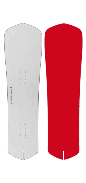 Korua Packet Rocket snowboard deszka