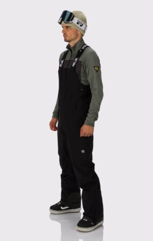 Drixx Bib black snowboard nadràg